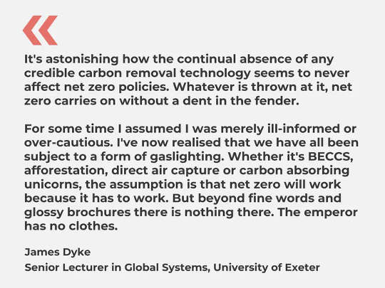Why The Concept Of Net Zero Emissions Is A Dangerous Trap