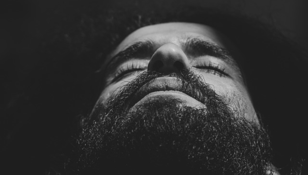 A man with closed yes and face turned up to the sky. Image by mostafa meraji from Pixabay.&nbsp;
