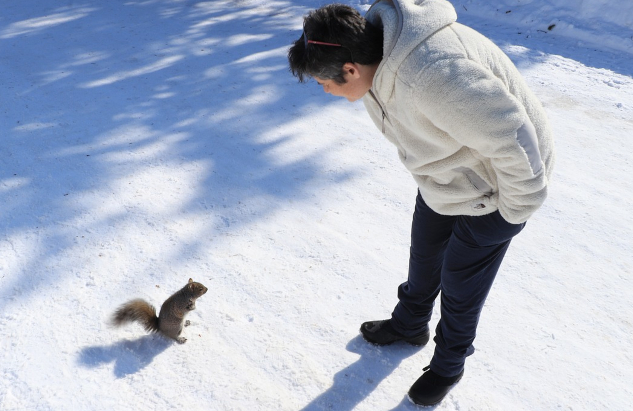 InnerSelf Magazine: June 23, 2025 A young boy looking down at a squirrel. Image by simardfrancois from Pixabay.