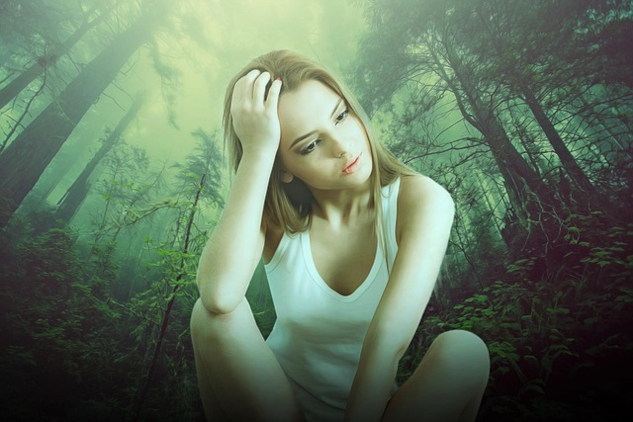 woman thinking